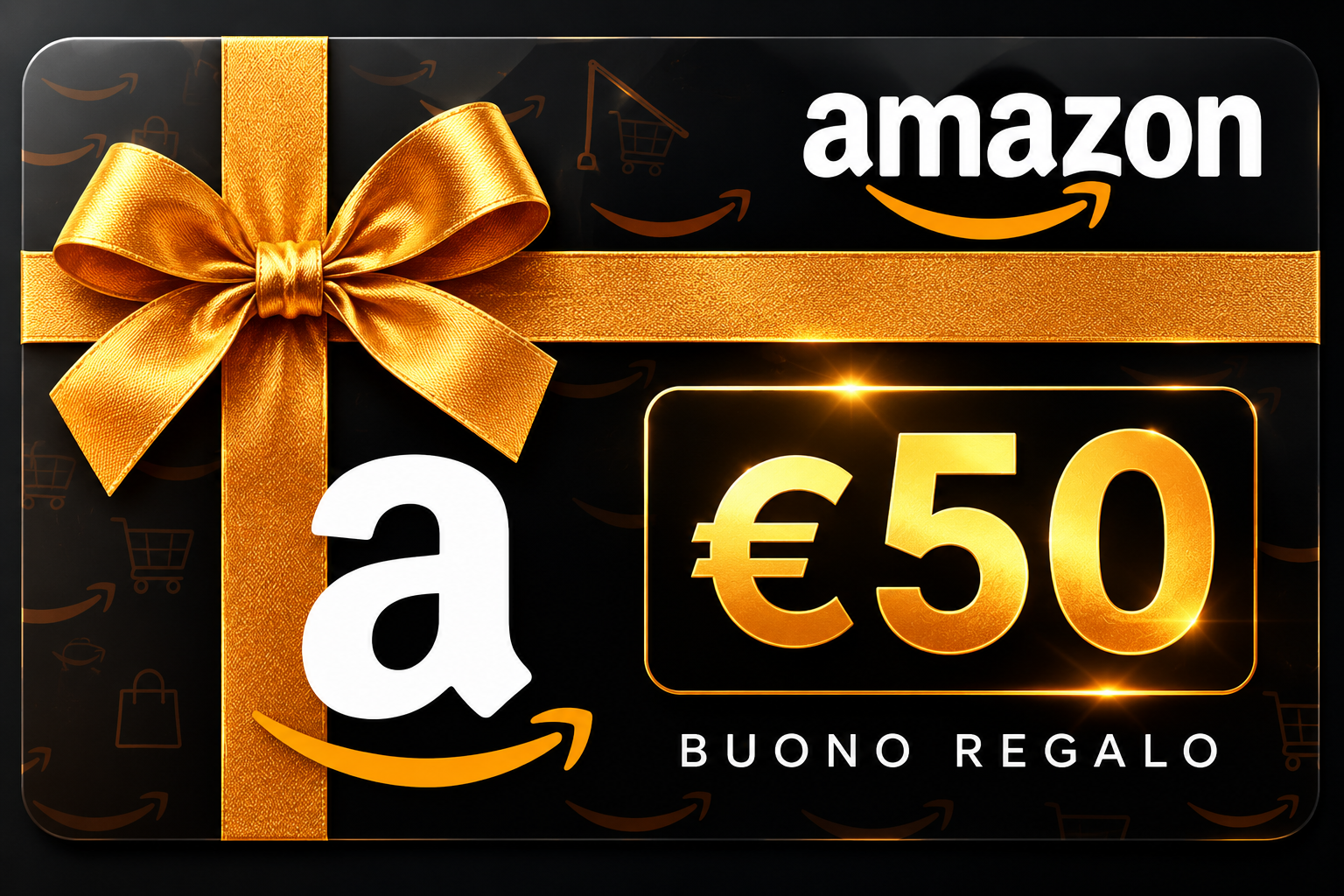 Secondo Premio: Buono Amazon Euro 50,00